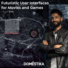 Futuristic User Interfaces for Movies and Games - Final Project. Een project van Motion Graphics, 3D-animatie,  3D-modellering y Videogames van Ernex - 03.05.2023