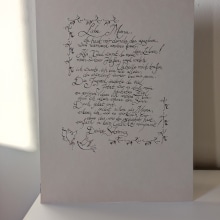 Mein Abschlussprojekt für den Kurs: Englische Kalligraphie von A bis Z. Calligraph, Brush Painting, Calligraph, St, and les project by Stefanie Ziller-Schawer - 11.24.2023
