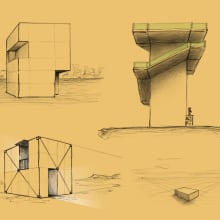 Architectural Sketching. Architecture, Sketching, Drawing, Architectural Illustration, Sketchbook, and Spatial Design project by mjl.schoonman - 11.26.2023