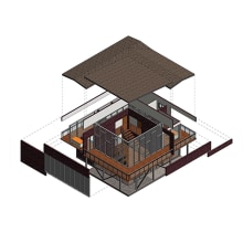 Casa DOM, curso: Diseño y modelado arquitectónico 3D con Revit. 3D, Architecture, Interior Architecture, 3D Modeling, Digital Architecture, and ArchVIZ project by Ian Trobbiani - 11.29.2023