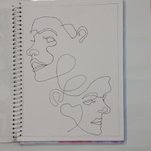 Dibujos aleatorios con distintas técnicas. Esboçado, Criatividade, Desenho a lápis, e Desenho projeto de Paola Miroslava - 02.10.2023