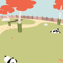 May vs. Pandas - Video Game. UX / UI, 3D, Game Design, 3D Character Design, and Unit project by Eden Lederman - 06.22.2023