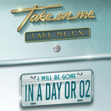 Take on me by Stargo . T, pograph, Lettering, Digital Illustration, 3D Lettering, T, pograph, Design, H, and Lettering project by Stephanie Arango Gómez - 12.05.2023