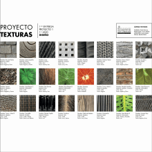Proyecto Texturas. Design projeto de pauhaus - 06.12.2023