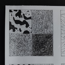Dibujo y representación: Lámina de Catálogo de texturas. Pencil Drawing project by Andy Sanchez - 12.09.2023