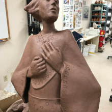 woman bust. 3D, e Escultura projeto de gidebik - 14.12.2023