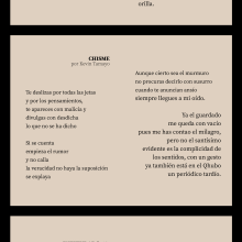 Puro Cuento (2023) Fanzine. Editorial Design project by Azby - 12.14.2023
