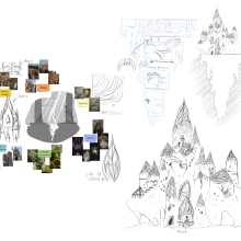 Mi proyecto del curso: Concept art para animación: diseña entornos mágicos. Ilustração tradicional, Ilustração digital, Concept Art, e Pintura digital projeto de cynthreybloom - 17.12.2023