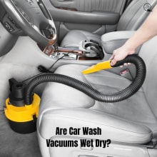 Are Car Wash Vacuums Wet Dry? | Explore the Differences. Design, Photograph, Film, Video, TV, UX / UI, and Creativit project by easecleanblog - 12.18.2023