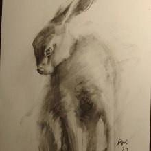 Rabbit prince. Ilustração tradicional, Desenho, Ilustração de retrato, e Desenho de retrato projeto de Shael Ami - 19.12.2023