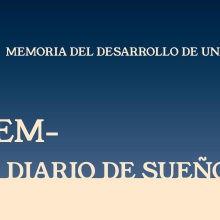 REM MI Diario de Sueños. UX / UI project by taranco3 - 12.19.2023