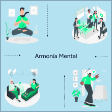 Armonía Mental. UX / UI, Web Design, Mobile Design, and Digital Design project by sergtol - 12.22.2023
