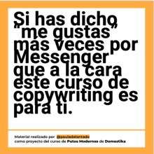 Mi proyecto del curso: Copywriting para copywriters. Publicidade, Cop, writing, Stor, telling, e Comunicação projeto de paula_15ron - 26.10.1996
