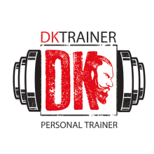 DKtrainer logo - imagen corporativa. Een project van  Ontwerp,  Br, ing en identiteit, Grafisch ontwerp y Logo-ontwerp van Eva Serrano - 27.12.2023