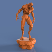 Mi proyecto del curso: Modelado en ZBrush: del concept art a la criatura final. Un progetto di 3D, Modellazione 3D, Videogiochi, Arte concettuale e Character design 3D di Octavio Ferraro - 25.12.2023