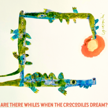 Crocodiles. Traditional illustration, Writing, Children's Illustration, Editorial Illustration, and Creative Writing project by Wojciech Węgrzyński - 01.02.2024