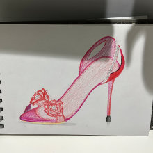My project for course: Design Shoes from Scratch. Design, Design de acessórios, Moda, Design de calçados, Design de moda, e Desenho de moda projeto de Garima Bafna - 02.01.2024