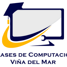 Clases de Computación Viña del Mar. Advertising, Education, and Logo Design project by Max Scheggia Maillard - 07.13.2023