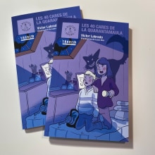 Les 40 cares de la Quarantamaula. Children's Illustration, and Editorial Illustration project by Laura Díez - 01.05.2024