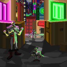 Mi proyecto del curso: Introducción al diseño de personajes en pixel art Cyberpunk. Design de personagens, Videogames, Pixel Art, e Design de videogames projeto de walkithor - 07.01.2024