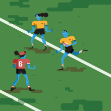 Rugby Touch. Ilustração vetorial, e Design de cartaz projeto de Albert Plaza Nualart - 08.01.2024
