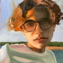 My project for course: Contemporary Oil Portraiture. Ilustração tradicional, Artes plásticas, Pintura, Ilustração de retrato, e Pintura a óleo projeto de mayhewjnm - 08.01.2024