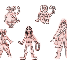 Mi proyecto del curso: Diseño de personajes para animación con Photoshop. Un progetto di Animazione, Character design e Animazione di personaggi di gomezsenovilla - 11.01.2024