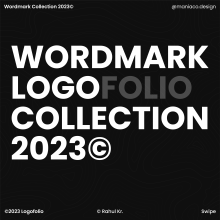 Wordmark Logo Collection 2023. Un projet de Br, ing et identité , et Design graphique de Rahul Kr. - 12.01.2024