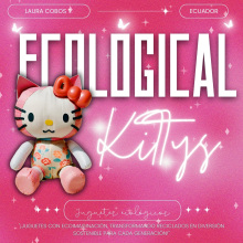 Ecological Kittys. Design, Advertising, 3D, Animation, Design Management, Education, Marketing, T, pograph, Paper Craft, Creativit, Management, Productivit, Innovation Design, and Business project by Laura Cobos - 01.10.2024