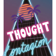Projeto final: MUSE - Thought Contagion. Lettering, Digital Lettering, H, and Lettering project by veronica-petrelli - 01.13.2024