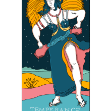 My project for course: Illustration for Tarot: Crafting Your Signature Style. Drawing, Digital Illustration & Ink Illustration project by Silvia Caturano - 01.16.2024