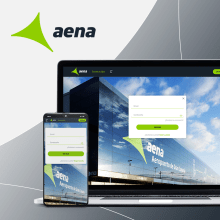 Portal de formación Aena. Un proyecto de Diseño, UX / UI, Diseño interactivo, Diseño Web y Diseño digital de Javier Pérez Parra - 17.01.2024