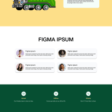 My project for course: Web Design with Figma: Building Striking Compositions. Een project van UX / UI, Webdesign, Mobiel ontwerp, Digitaal ontwerp, App-ontwerp y Digitaal productontwerp van jiayu.kuo.joyce - 17.01.2024
