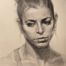 My project for course: Graphite Drawing Techniques for Planar Portraiture. Fine Arts, Sketching, Drawing, Portrait Drawing, Realistic Drawing, and Artistic Drawing project by Beata Stolarska - 01.18.2024