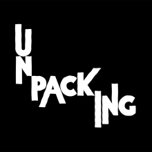 'Unpacking' Logo in Expressive Text Motion. Motion Graphics, Animation, T, pograph, 3D Animation, Kinetic T, and pograph project by Arseniy Vizzhachiy - 01.17.2024
