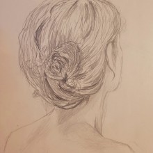 Hair. Pencil Drawing project by Pamela Obika - 01.20.2024