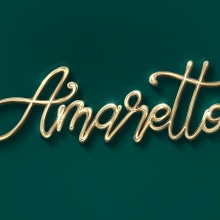 Amaretto. Un proyecto de Tipografía y Diseño tipográfico de mybeigeboutique - 20.01.2024