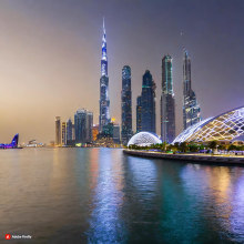 The Future City of Dubai. Inteligência Artificial projeto de Angelo Moscoso - 17.01.2024