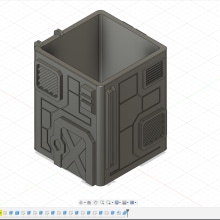 Mi proyecto del curso: Introducción al diseño e impresión en 3D. Un proyecto de 3D, Diseño industrial, Diseño de producto, Modelado 3D, Diseño 3D y Fabricación digital						 de aeiberra - 23.01.2024
