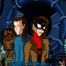 Spider-Woman: Evil Ted | Guided Motion comic. Motion Graphics, Cinema, Vídeo e TV, Design de personagens, Comic, e Escrita criativa				 projeto de Abyan - 22.12.2023