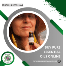 Buy Essential Oil Online at Affordable Price. Publicidade, e Design de produtos projeto de Miracle Botanicals Essential Oils - 25.01.2024