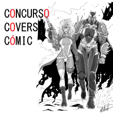 Concurso Cover Comic. Traditional illustration, Fine Arts, Comic, Digital Illustration, Stor, telling, Concept Art, and Artistic Drawing project by Rubén de Frutos - 01.25.2024