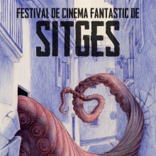 CARTEL FESTIVAL SITGES. Traditional illustration, Editorial Design, Fine Arts, Graphic Design, Creativit, Drawing, Poster Design, Realistic Drawing, Artistic Drawing, Editorial Illustration, Naturalistic Illustration, and Colored Pencil Drawing project by Adán Aryas - 01.27.2024