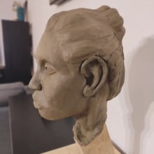 My project for course: Introduction to Realistic Figurative Sculpture . Arts, Crafts, Fine Arts, and Sculpture project by Aurelian Apostol - 01.27.2024