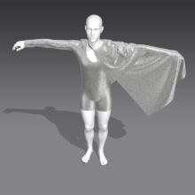 Meu projeto do curso: Design de roupas 3D com Marvelous Designer. 3D, Modelagem 3D, Design de personagens 3D, e 3D Design projeto de Renan Machado Braga - 30.01.2024