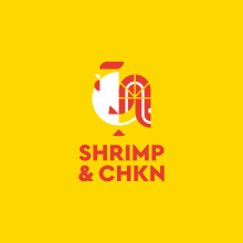 Shrimp & Chkn. Un progetto di Direzione artistica, Br, ing, Br, identit, Consulenza creativa, Graphic design, Packaging e Design di loghi di Arto Studio - 31.01.2024