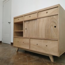 Cómoda Tití. Un proyecto de Artesanía, Diseño, creación de muebles					, Diseño de interiores, DIY y Carpintería de Karina Pintos - 13.11.2022
