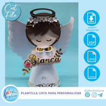 angel papercraft. Paper Craft project by Siulemi Ruiz - 10.12.2020