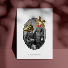 Pensamentos Diários - a series of digital collages. Fotografia, Colagem, e Concept Art projeto de Leticia Luz - 04.02.2024