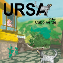 Proyecto personal - URSA se va de viaje. Un proyecto de Ilustración digital, Ilustración infantil e Ilustración editorial de Ulises Martinez - 11.11.2023